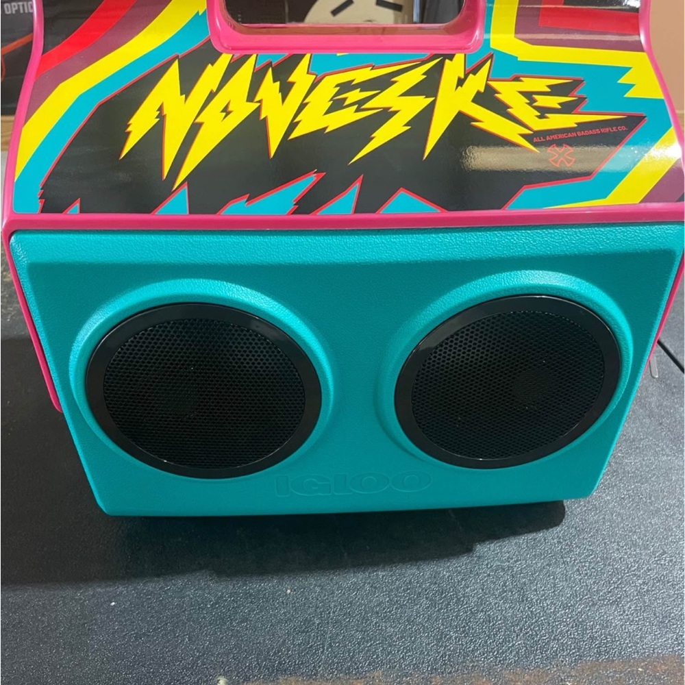 Bluetooth speaker cooler